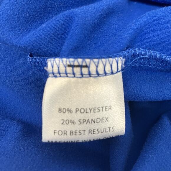 Peter Millar Crown Sport 1/4 Zip Long Sleeve Pullover Plaza Blue Mens Size XL - Picture 6 of 11